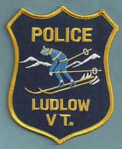 LUDLOW VERMONT POLICE PATCH - Picture 1 of 1