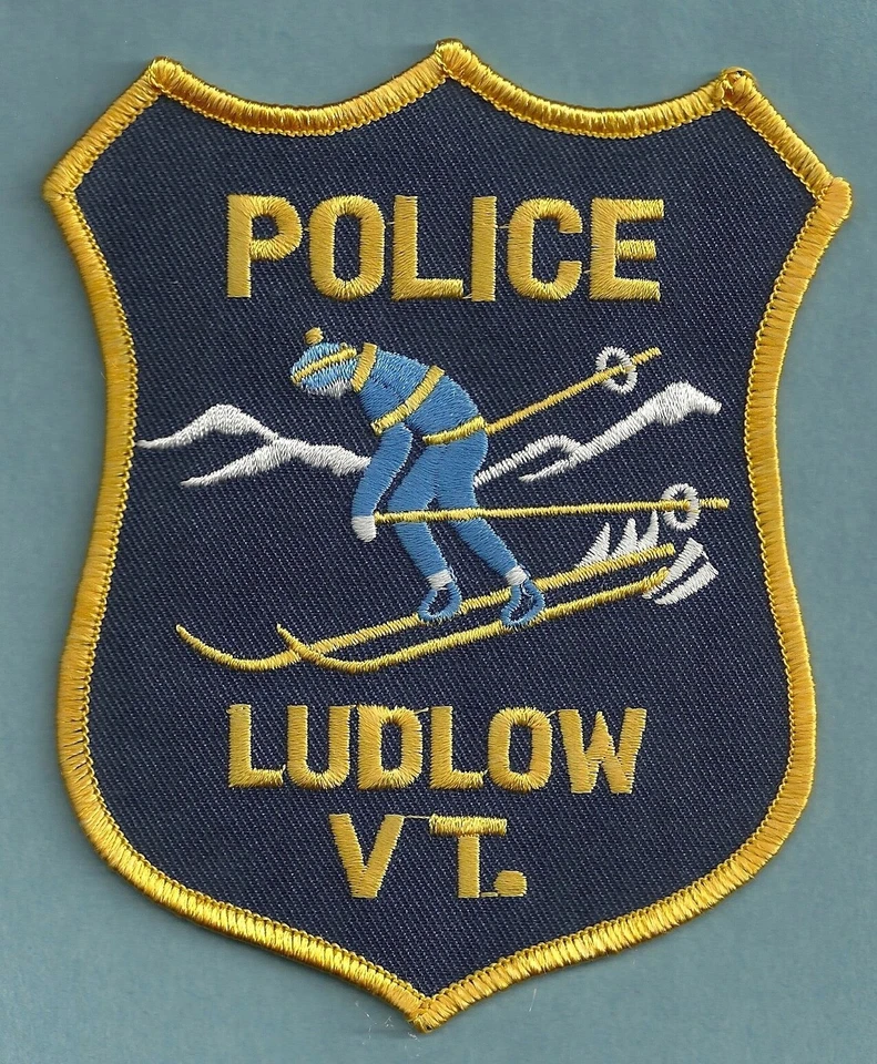 LUDLOW VERMONT POLICE PATCH - Image 1 of 1