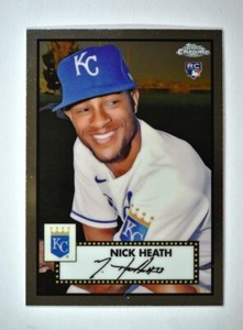 2021 Topps Chrome Platinum Anniversary Base #45 Nick Heath - Kansas City Royals