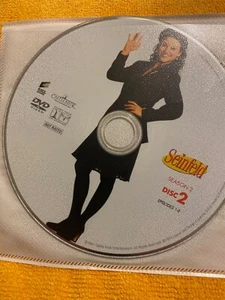 SEINFELD - SEASON 1&2 - DISC 2 REPLACEMENT DVD DISC ONLY genuine (USA REGION 1) - Bild 1 von 1