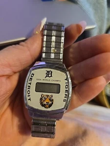 Vintage 1984 Detroit Tigers Commerative World Champions Watch - Quartz - - Picture 1 of 3