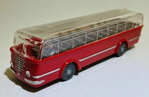 WIKING 72 BÜSSING BUS - TRAMBUS - RED - HO 1/87 - Picture 1 of 6