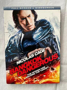 Bangkok Gefährliche DVD Nicolas Cage Dual Disc Voll & Breitbild Versionen Slipcovr - Bild 1 von 2