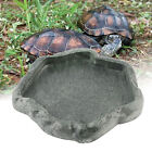 Futter Wassernapf Für Schildkröten Eidechsen Kunstharz Reptilienfelsen NEU