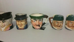 VINTAGE TOBY MUG, PITCHERS, SALT AND PEPPER SHAKER SOME MARKED OCCUPIED JAPAN - Bild 1 von 12
