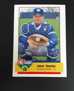 1994 Syracuse Chiefs Fleer/ProCards 974 Jason Townley La Mesa California CA Card