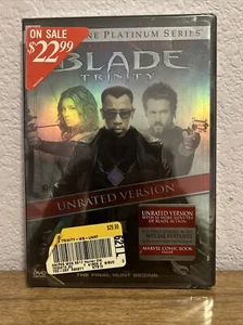 Blade: Trinity (DVD, 2005, 2-Disc Set, Unrated) New Line Platinum NEW SEALED - Picture 1 of 2