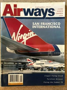 AiIRWAYS Magazine September 2001  San Francisco International - Picture 1 of 6