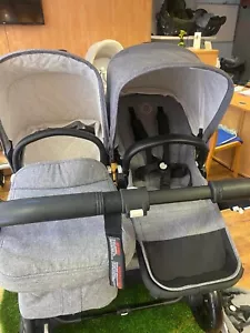 Bugaboo donkey 2 Duo-Ltd Edition classic Grey -Professionally Restored - Picture 1 of 2