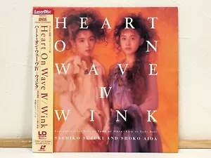Wink - Heart on Wave 4 Laserdisc 8" LD Single Japan 1993 PSMR-1023 mit Obi - Bild 1 von 4