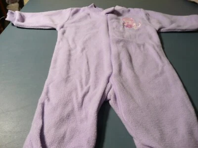 PIJAMA ROSA BEBÉ NIÑA TALLA 9 MESES UNA PIEZA CON PIES Y GATITOS Foto 1 de 2