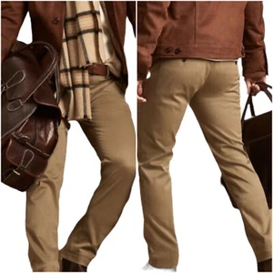 Banana Republic Fulton Tapered Leg Fit Rapid Movement Chino Airforce Khaki 34x31 - Picture 1 of 12