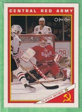1991-92 O-Pee-Chee Russians #29R Super Series Central Red Army