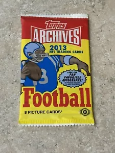 2013 Topps Archives Football Pack - Picture 1 of 1
