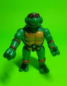 Vintage TMNT Teenage Mutant Ninja Turtles 1992 Raphael Headspinner Action Figure - Bild 1 von 3