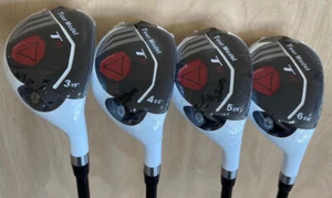 Tour Model T11 Hybrids #3 #4 #5 #6 TaylorMade M2 Graphite Senior Rescue Irons - Picture 1 of 2