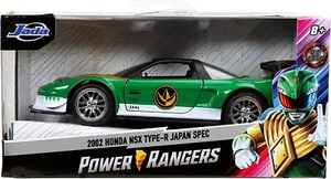 Jada Toys Power Rangers 1:32 Green Ranger 2002 Honda NSX Type-R Die-Cast Car - Picture 1 of 8