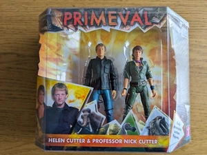 Primeval Helen and Professor Nick Cutter 5” Figura ITV Juego en Caja Nuevo Nuevo en Caja - Imagen 1 de 7