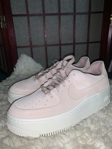 light pink nike air force 1 high top