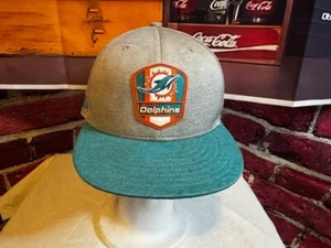 Gorra Miami Dolphins New Era 59Fifty talla 7 3/8 - Imagen 1 de 5