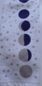 FULL UNCUT MOON and STARS Cotton Kitchen Dishtowel - Picture 1 of 1