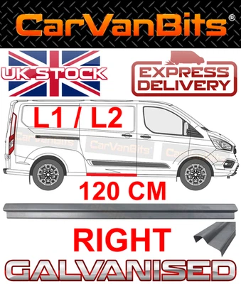 PARA FORD TRANSIT CUSTOM MK8 2013-2023 DEBAJO LATERAL PUERTA CORREDERA REPARACIÓN PANEL ALFÉIZAR Foto 1 de 4