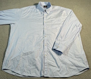 Camicia da viaggio Paul & Shark Yachting uomo 8 XXL blu cotone con bottoni manica lunga - Foto 1 di 8
