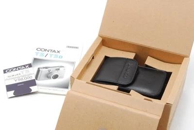 [UNBENUTZT IN BOX] CONTAX T3 Titan Silver Point & Shoot 35 mm Filmkamera... - Bild 1 von 4