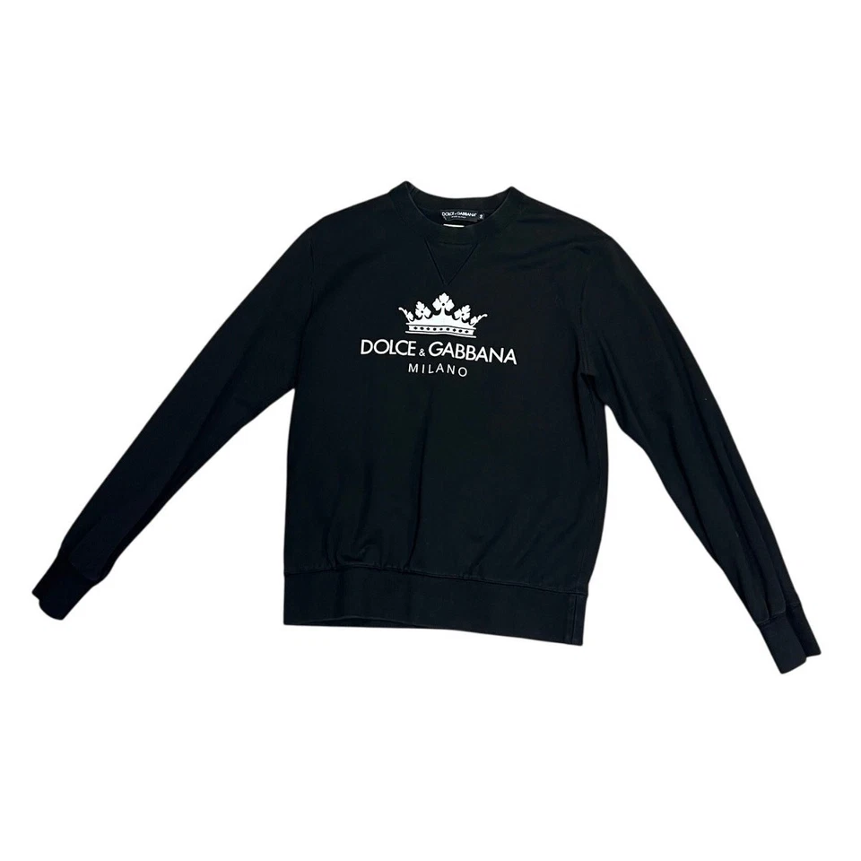 Dolce & Gabbana Negro Crew Talla 50 (L) Foto 1 de 1