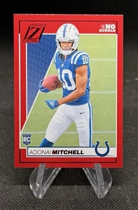 2024 Panini Zenith RED No Huddle Adonai Mitchell #103 Rookie Card Indy Colts - Picture 1 of 1