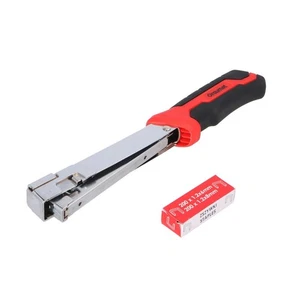 Hammertacker + 400 Heftklammern Typ G Tacker Handtacker Schlagtacker - Bild 1 von 2