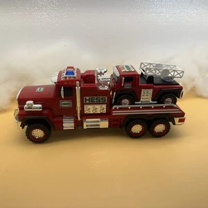 2015 Hess Rescue Truck with Fire Truck No Box Lights Working Used - Picture 1 of 12