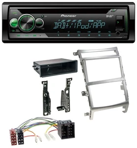 Pioneer USB MP3 DAB AUX CD Autoradio für Hyundai ix55 (2009-2012) silber - Bild 1 von 7
