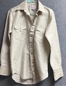 Wrangler Men’s Shirt Western Cowboy Cut X Long Tails Sz 16 1/2 - 33 - Picture 1 of 5