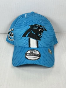 Mütze Kappe Größe M/L New Era blau Carolina Panthers 2024 Sideline 39THIRTY Flex Neu mit Etikett - Bild 1 von 5