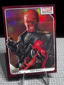 Red Skull 2023 Upper Deck Marvel Platinum Red Rainbow #7 - Bild 1 von 2