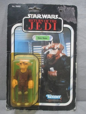 Star Wars REE_YEES El Retorno del Jedi 77-Back Sin usar, en caja 1983 De colección Taiwán Foto 1 de 4