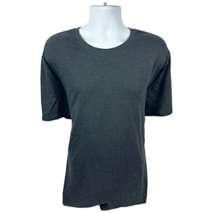 Camiseta para hombre Alternative Apparel modal triple mezcla cuello redondo (negra) - Imagen 1 de 4