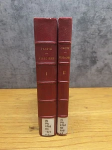 Tacite Histoires Les Belles 1 & 2 - 1921 - Foto 1 di 15