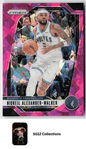 2024-25 Panini Prizm #135 Nickeil Alexander-Walker Prizms Pink Ice Timberwolves - Picture 1 of 2