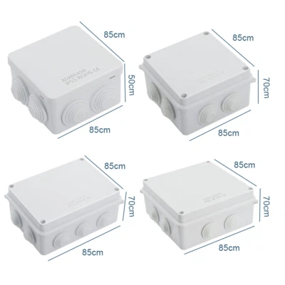 LONENESSL IP65 Aufputz Abzweigkasten Verteilerkasten Abzweigdose Verteilerdose Feuchtraum
