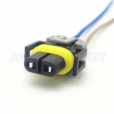 For 2010-2014 Ford Mustang 2-Way Fog Light Fog Lamp Connector Harness Plug - Image 1 of 4