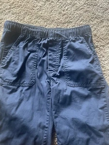 gap boys' jersey lined drawstring cargo pants, Boys GAP Navy Blue Pants boys Xl - Picture 1 of 4