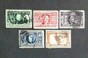1904- USA-Esposizione di Saint-Luis-Missouri-Serie completa-usata.- - Foto 1 di 2
