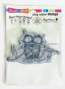 Stampendous - Sello de ratón de casa - Envoltura ligera - HMCP51 - Sello de goma - NAVIDAD - Imagen 1 de 2