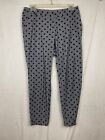 Outback Red Women?S Capri Pants Size 2 Blue With Black Polka Dots