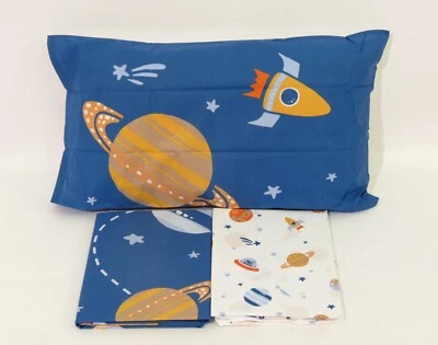 N5488 Completo copripiumino piazza e mezza "GALASSIA" di Caleffi - Immagine 1 di 4