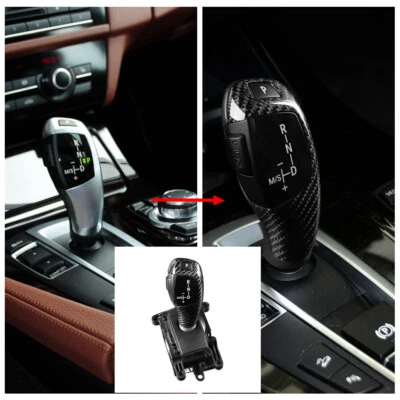 Sale Carbon Fiber Gear Shift Lever Assembly 929690401 for BMW X3 F25 2011-2017 Foto 1 de 4