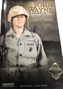 Sideshow Sammlerstück 12" John Wayne als Pacific Marine (exklusive Ausgabe) - Neu in OVP - Bild 1 von 3