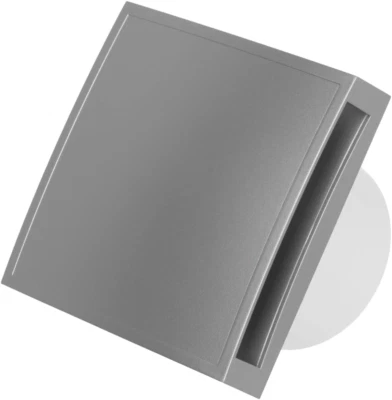 Ø 100Mm Aspiratore Bagno Con Timer - Ventola Aspirazione Argento - Estrattore Ar - Immagine 1 di 4